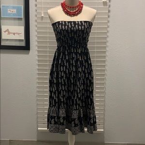 Strapless dress